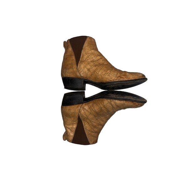 Moma Vintage Ankle Boots, Rare Pattern Size 37 / 6.5 - Picture 3 of 4